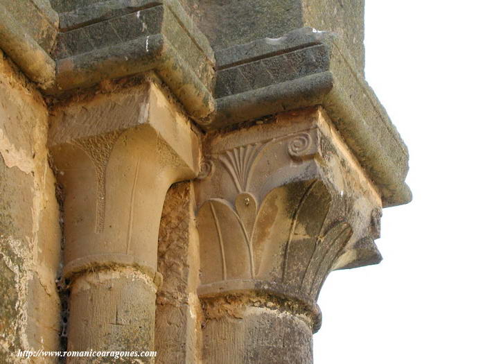 CAPITELES DE LA UNIN PRESBITERIO-NAVE EN EL LADO SUR